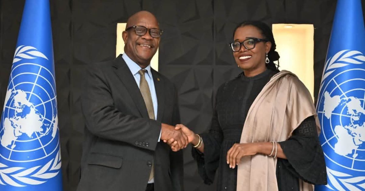 Health Minister Demby, UNECA Official Discuss Health Financing Reforms