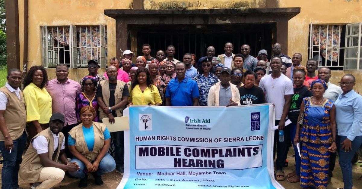 HRCSL Brings Human Rights Services Closer to Rural Communities