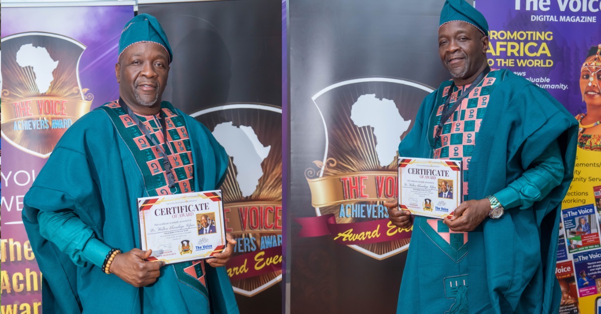 RCBank Senior and Junior Staff Association Congratulates MD Walton Gilpin on African Banker Award