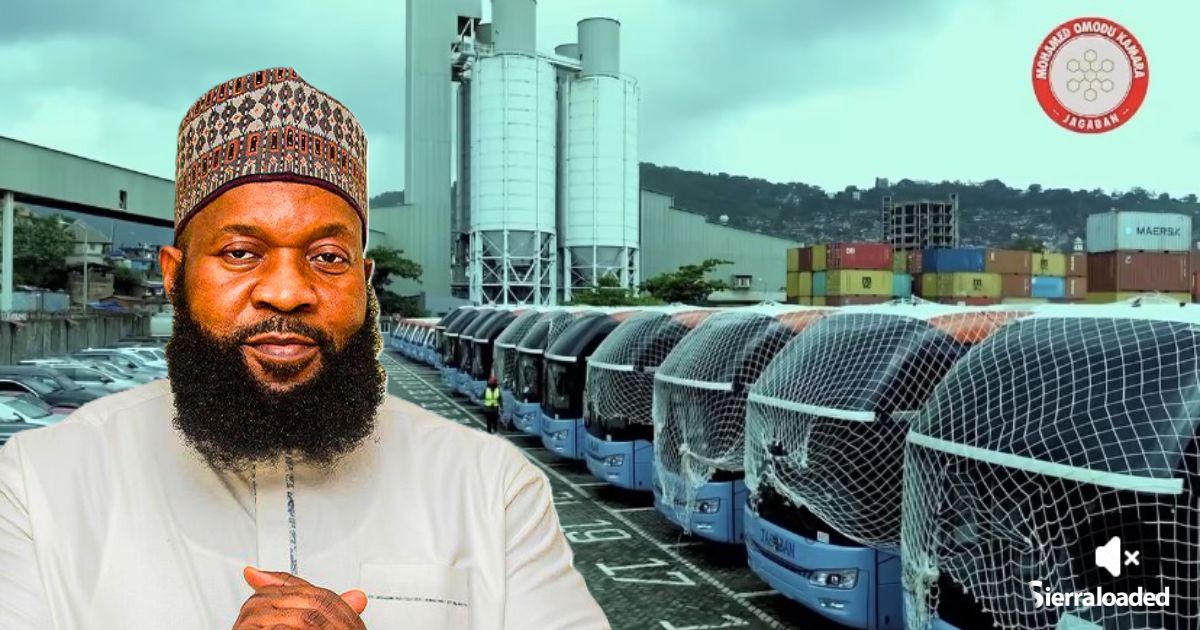 Jagaban’s $3 Million Bus Fleet Set for Public Rollout After Clearance at Freetown Port