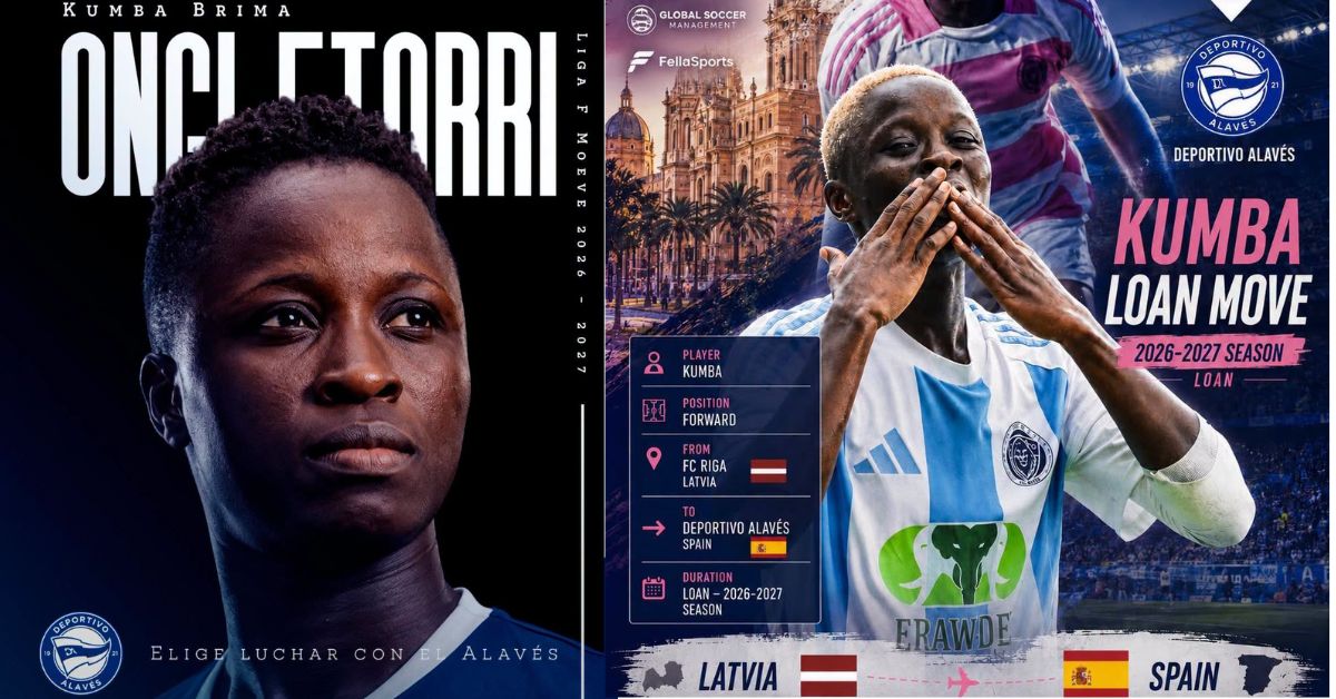 Sierra Leone Star Kumba Brima Joins Spanish Club on Loan