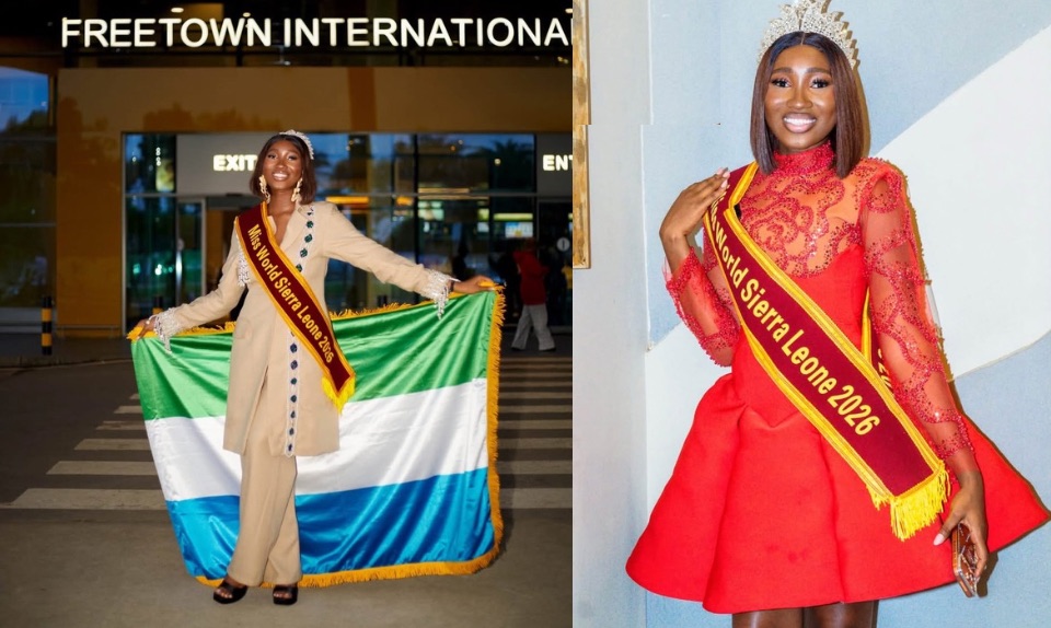 Mariyam Konneh Departs Sierra Leone for 73rd Miss World Pageant in Vietnam