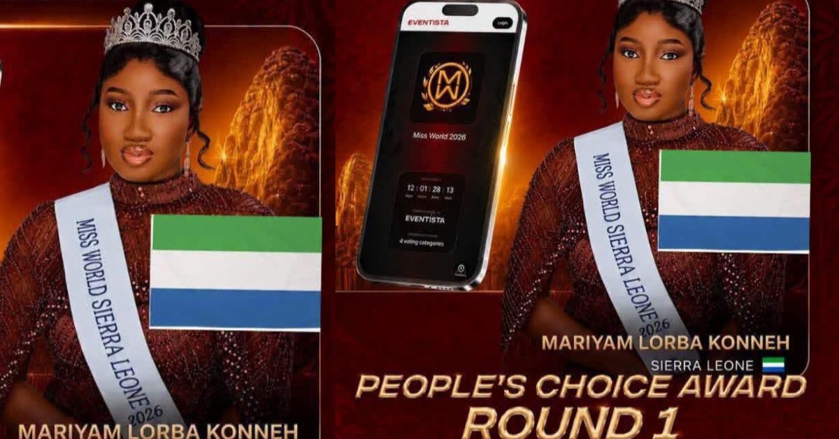 Sierra Leone’s Mariyam Konneh Seeks Nation’s Support in Miss World People’s Choice Vote
