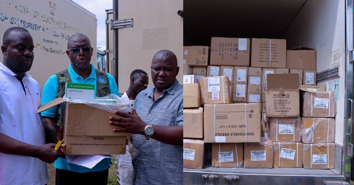 LNMSA Rolls Out Massive Medicine Distribution to Strengthen Tonkolili Healthcare