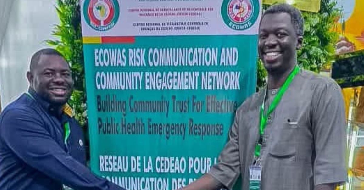 Sierra Leone’s Patrick Lansana Elected Vice President of ECOWAS RCCE Network