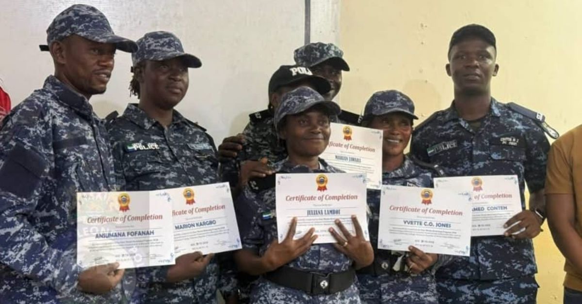 Ten Police Officers Complete Microsoft Training to Enhance Digital Skills