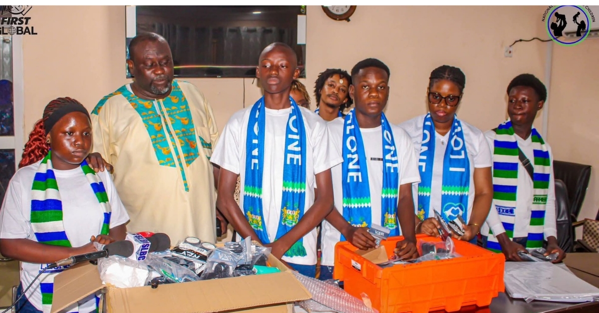 Team Sierra Leone Receives Robotics Kits Ahead of Global Competition in South Korea