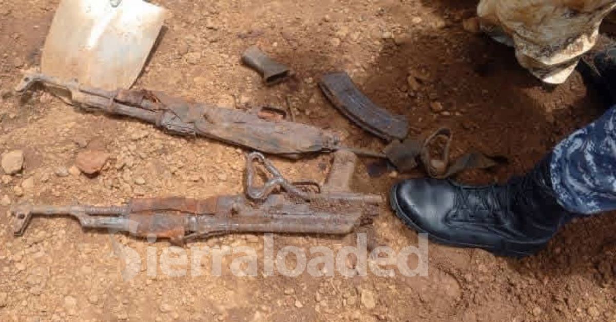 Police Reportedly Discover Two Rusted AK-47 Rifles Buried in Port Loko