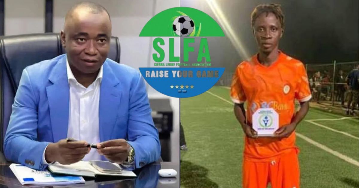SLFA Completes NLe100,000 Payment to Family of Late Footballer Bureh Ganso Koroma
