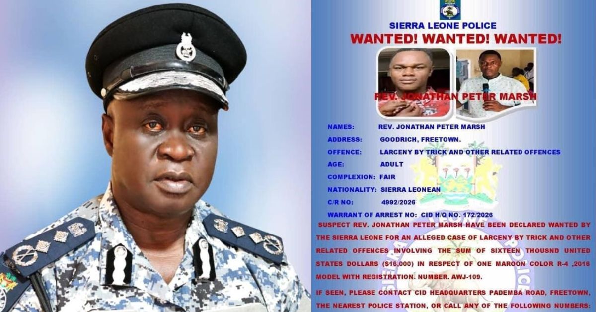 Reverend Declared Wanted Over Alleged US$16,000 Fraud