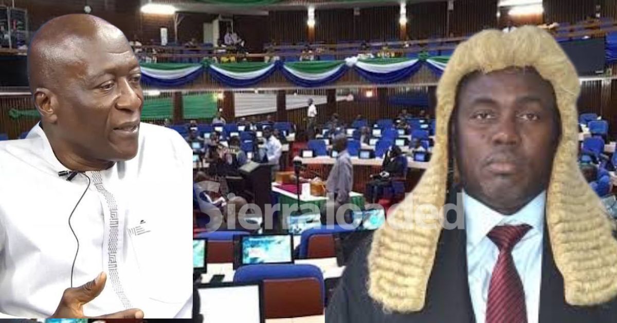 Ex-SLPP Secretary Tejan-Sie Challenges Speaker’s Authority in Constitutional Amendment Dispute