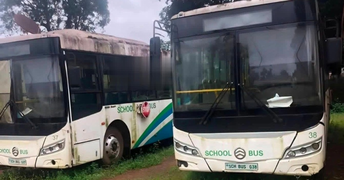 Pujehun Students Forced to Trek Long Distances as School Buses Remain Abandoned
