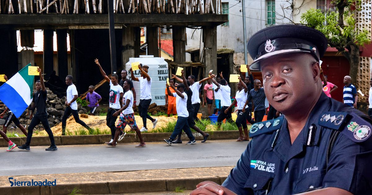 Sierra Leone Police Receives Notice of Peaceful Protest Over Alleged Constitutional Violations
