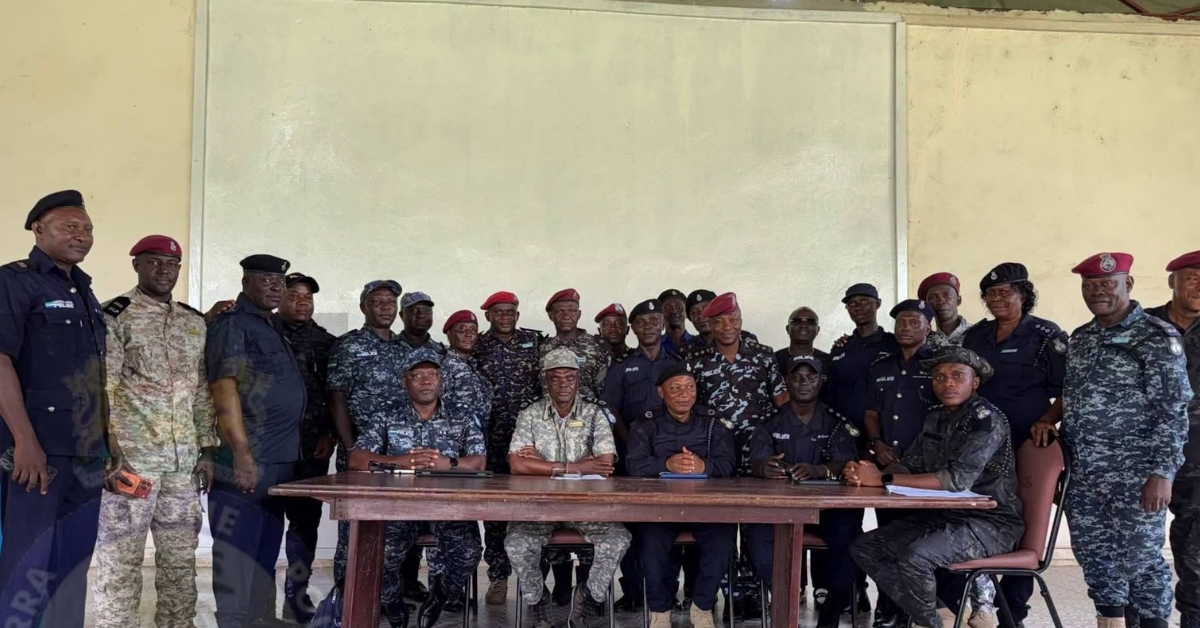 Sierra Leone Police Train Senior Officers to Tackle Emerging Security Challenges