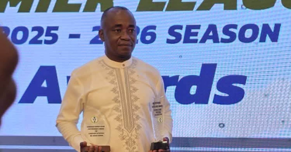 Leone Rock Premier League Recognises SLFA President for Outstanding Leadership