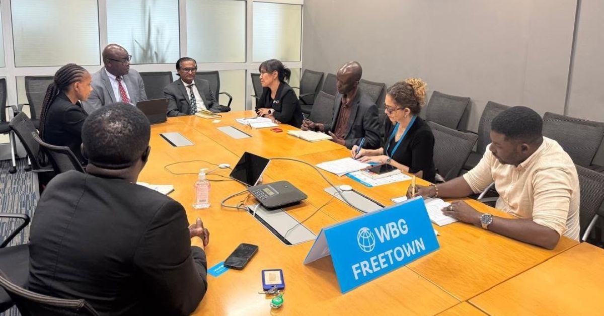 UNICEF Sierra Leone Bids Farewell to World Bank Country Manager