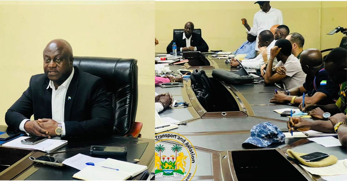 Transport Minister Turay Urges Aviation Sector to Boost ICAO Audit Readiness Ahead of 2027 Assessment