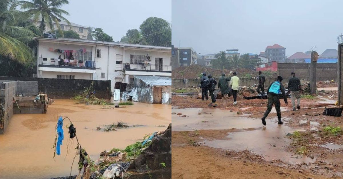 NPAA Assesses Flood-Affected Communities and Water Catchment Areas in Freetown Following Heavy Rain