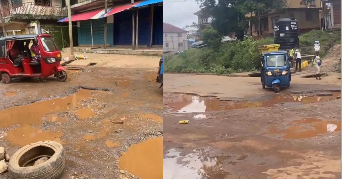 Residents Urge Government to Address Deteriorating Old Road in Kissy