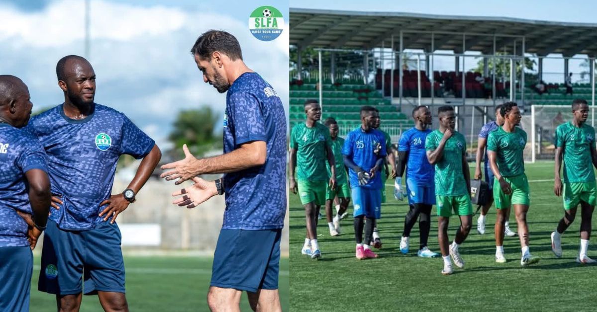 Gomez Da Rosa Opens Home-Based Leone Stars Camp Ahead of AFCON 2027 Qualifiers