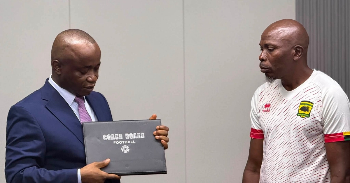 SLFA Recognizes Coach Victor Cole’s Dedication with Tactical Board