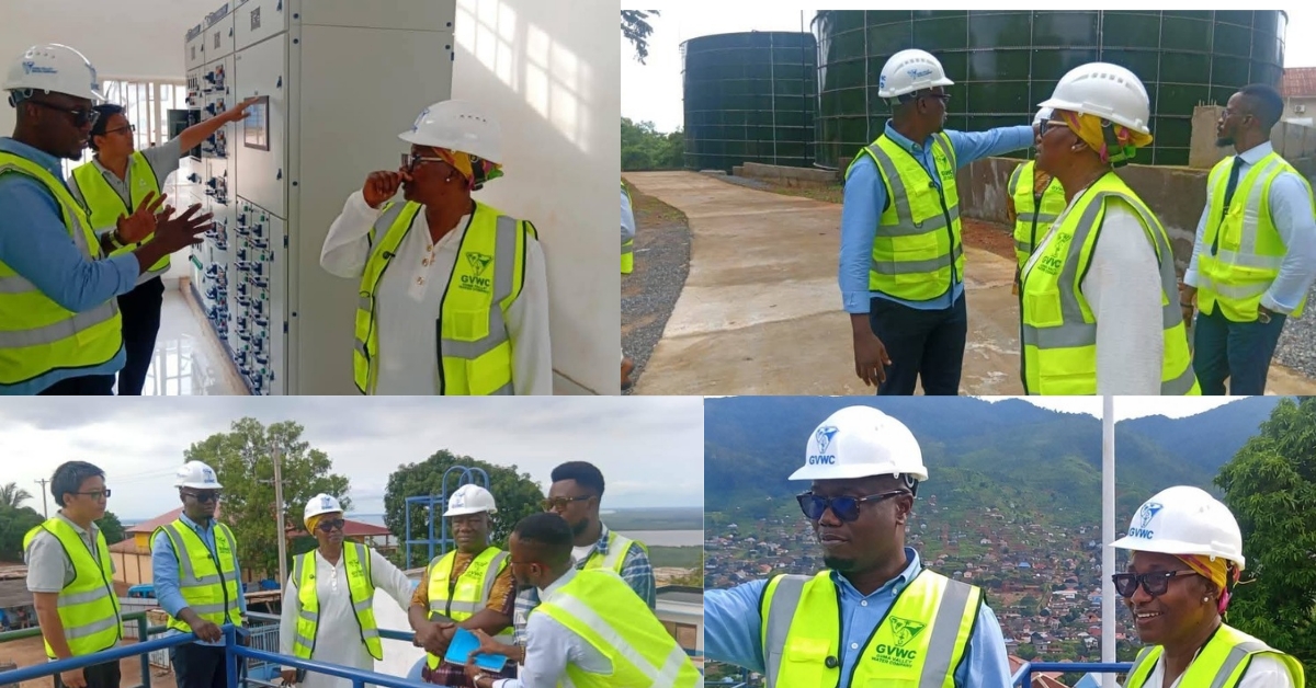 Minister Macarthy Inspects WASHAERP Water Projects Ahead of Presidential Launch