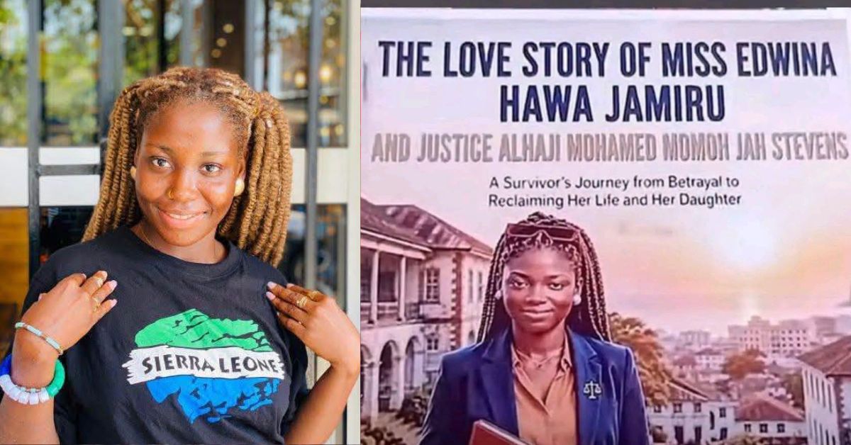 Edwina Jamiru Publishes Book on Love Story With Justice Momoh Jah-Stevens