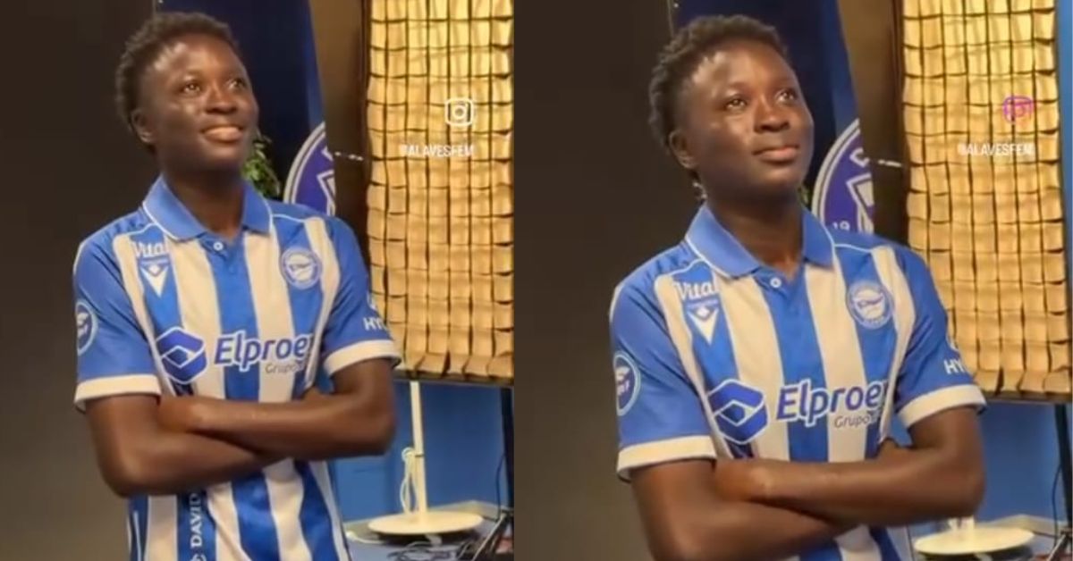 Kumba Brima Features in New Alavés Colours Ahead of Spanish Season