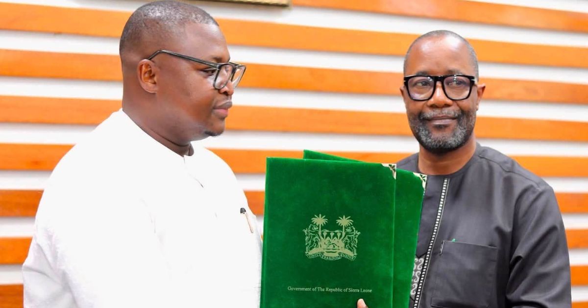 Timothy Kabba Hands Over Foreign Affairs Leadership to Mohamed Rahman Swarray