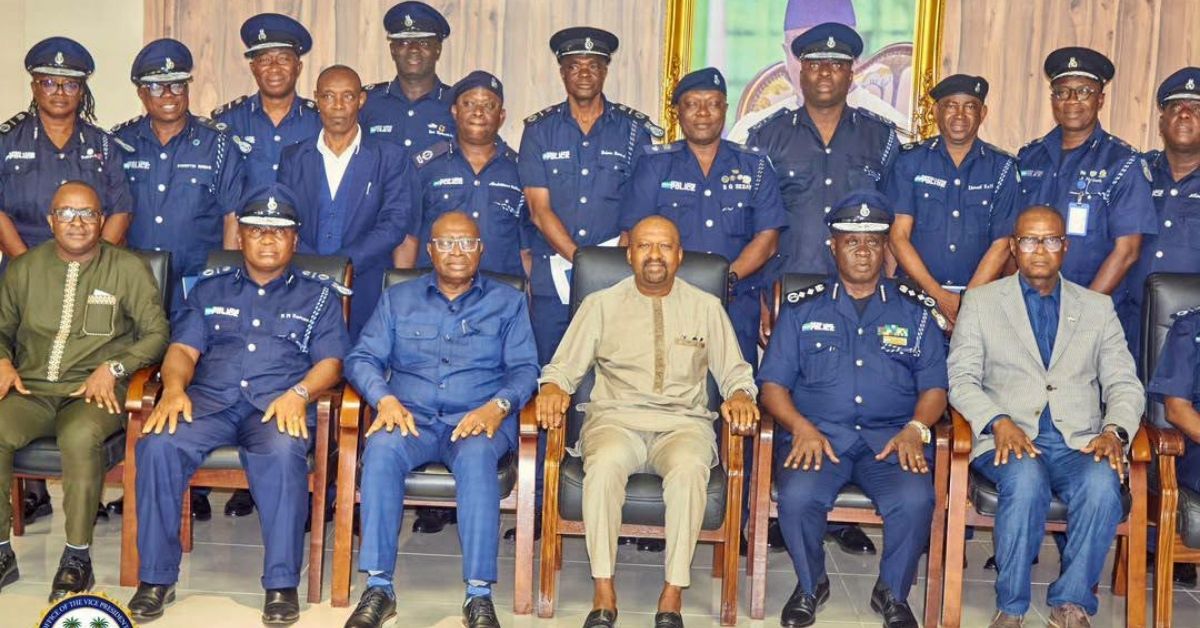 VP Juldeh Jalloh Chairs Key Police Meeting on Security and Reform