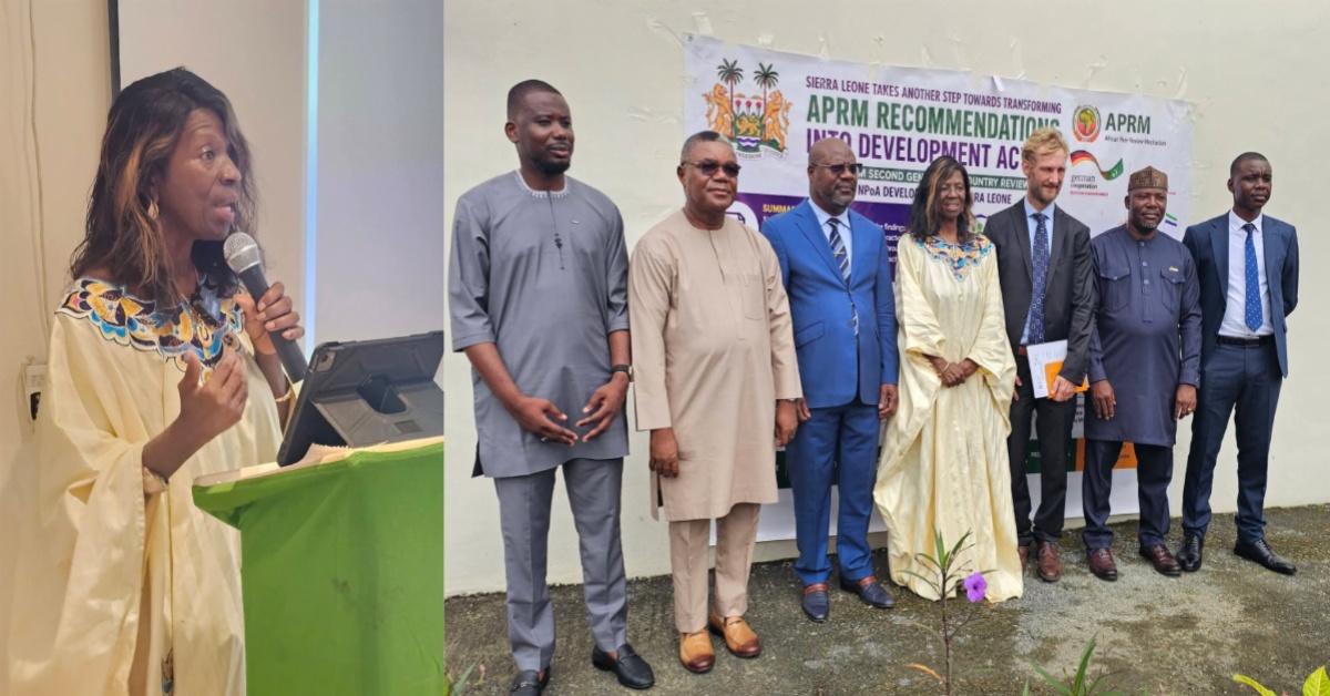 Sierra Leone Begins Five-Day Workshop to Translate APRM Recommendations Into Governance Reforms
