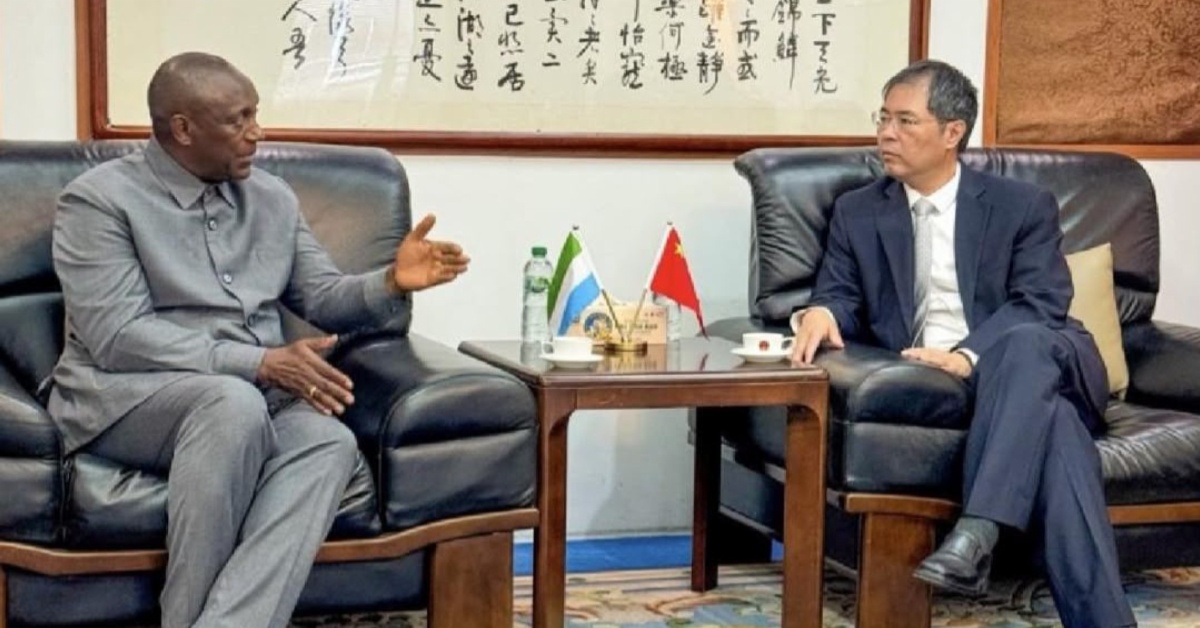 China Backs Sierra Leone’s Investment Drive Ahead of WAIIS 2026