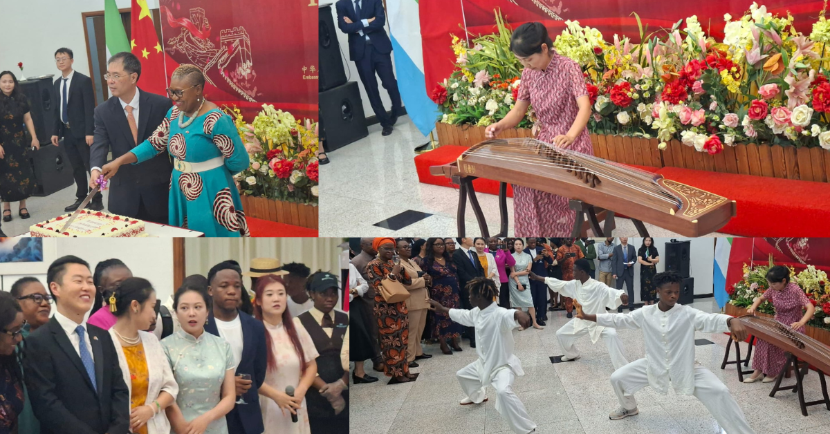Chinese Embassy in Sierra Leone Marks 77th PRC Founding Anniversary with Cultural Showcase