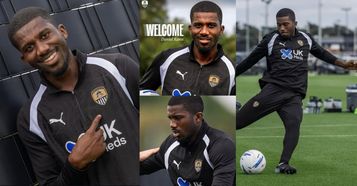 Sierra Leone International Daniel Kanu Joins English League One Side Notts County