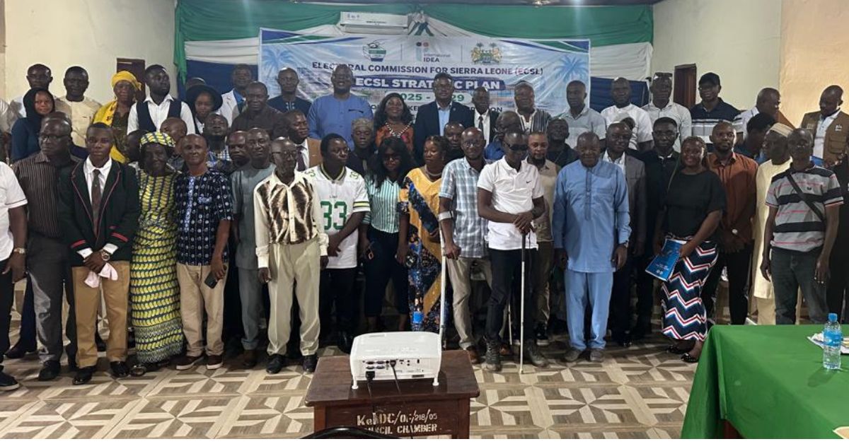 ECSL Begins Regional Validation of 2025-2029 Strategic Plan in Kenema