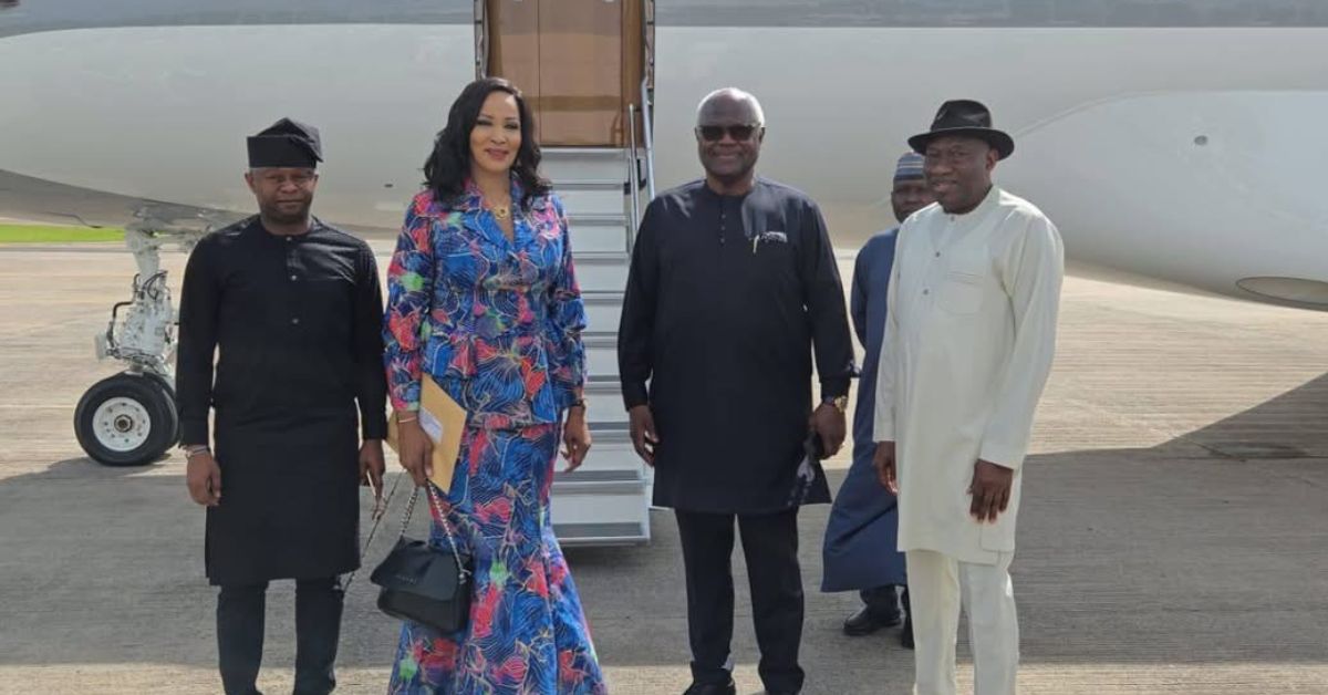 Jonathan Urges Dialogue as Former President Ernest Bai Koroma Returns Home