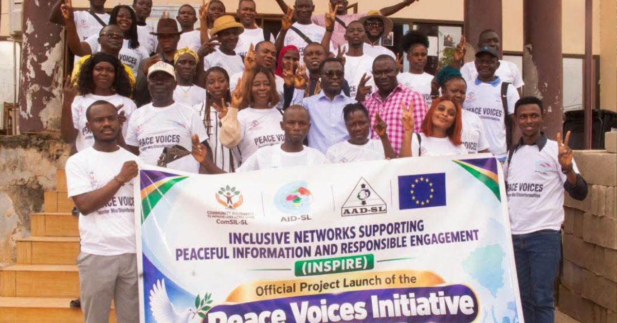 ComSIL Launches Peace Voices Project to Counter Misinformation in Western Rural Area