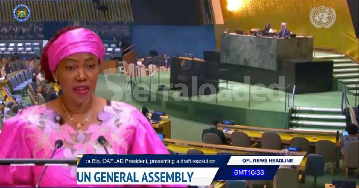 First Lady Fatima Bio Urges Global Action to End Child and Forced Marriage at UN Assembly