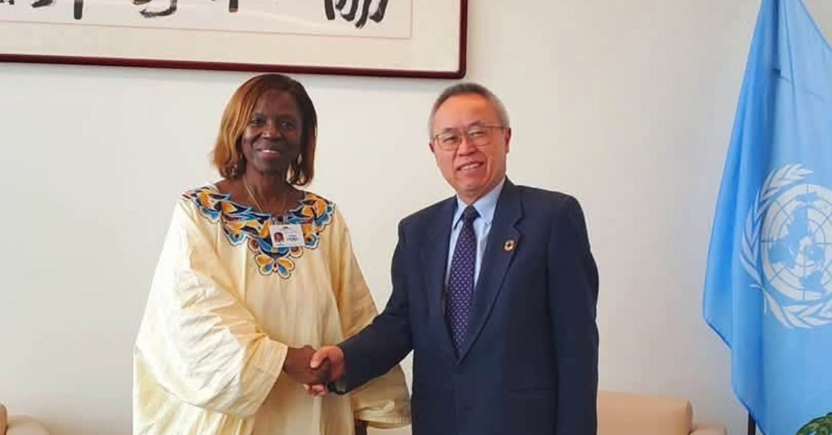 Minister Barlay Holds Bilateral Talks with UN Under-Secretary-General Li Junhua