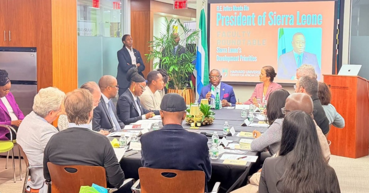 Sierra Leone, Harvard Explore Research, Health and Education Partnerships