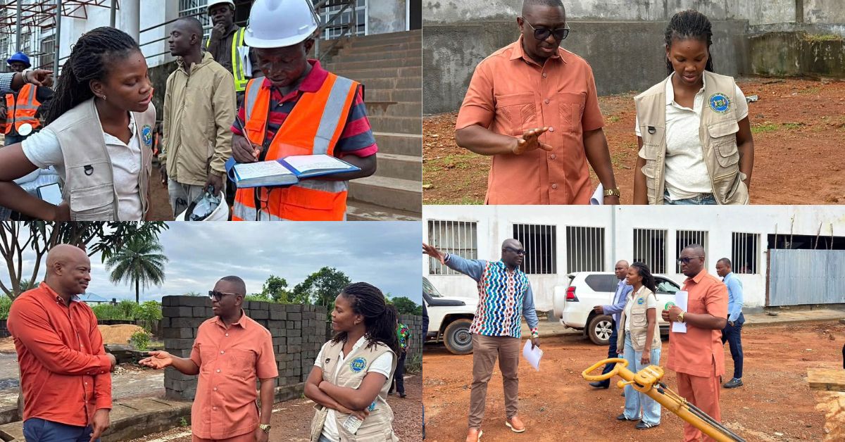 Health Ministry Inspects Major Hospital Construction Projects in Freetown