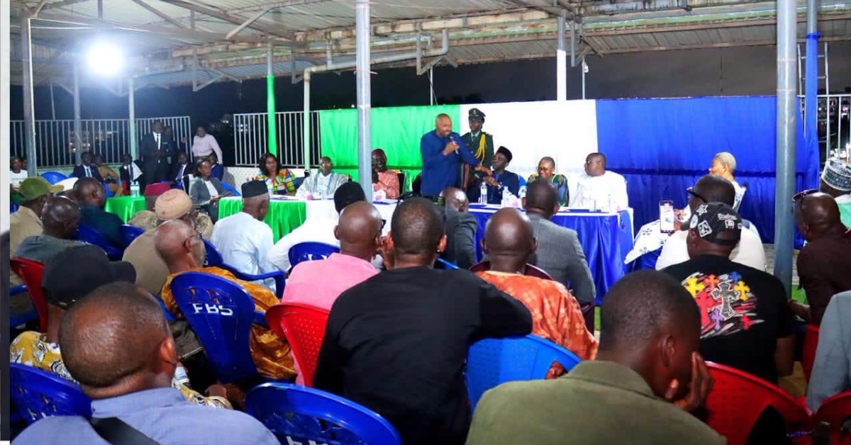 VP Juldeh Jalloh Engages Sierra Leoneans in Guinea to Address Migration Concerns