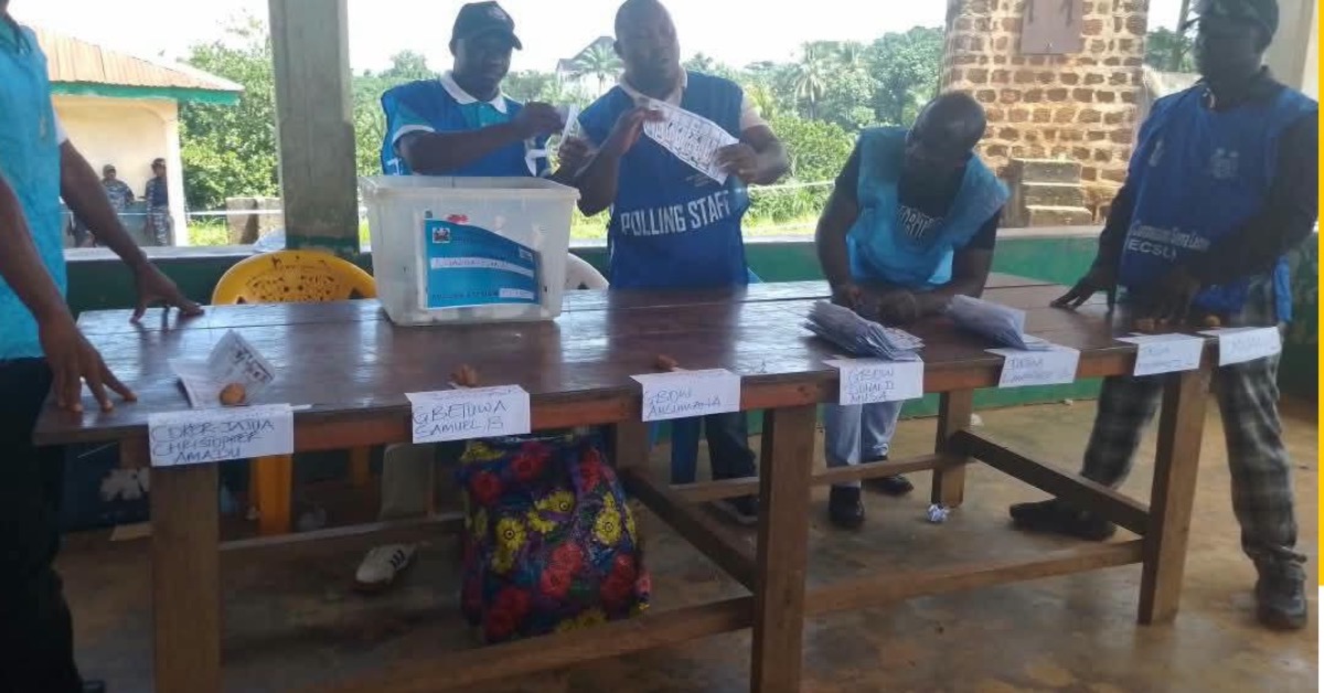 Counting Underway After Voting Ends in Njaluahun Paramount Chieftaincy Election