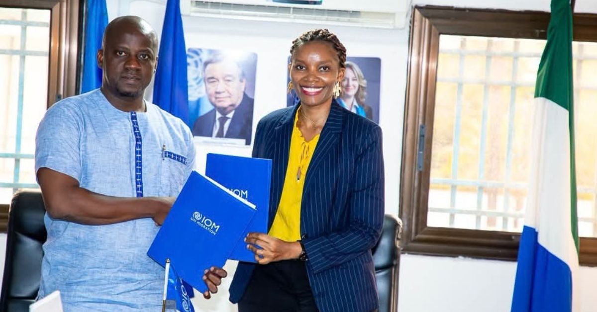 NAYCOM, IOM Sign Agreement to Expand TVET Training for Returnees