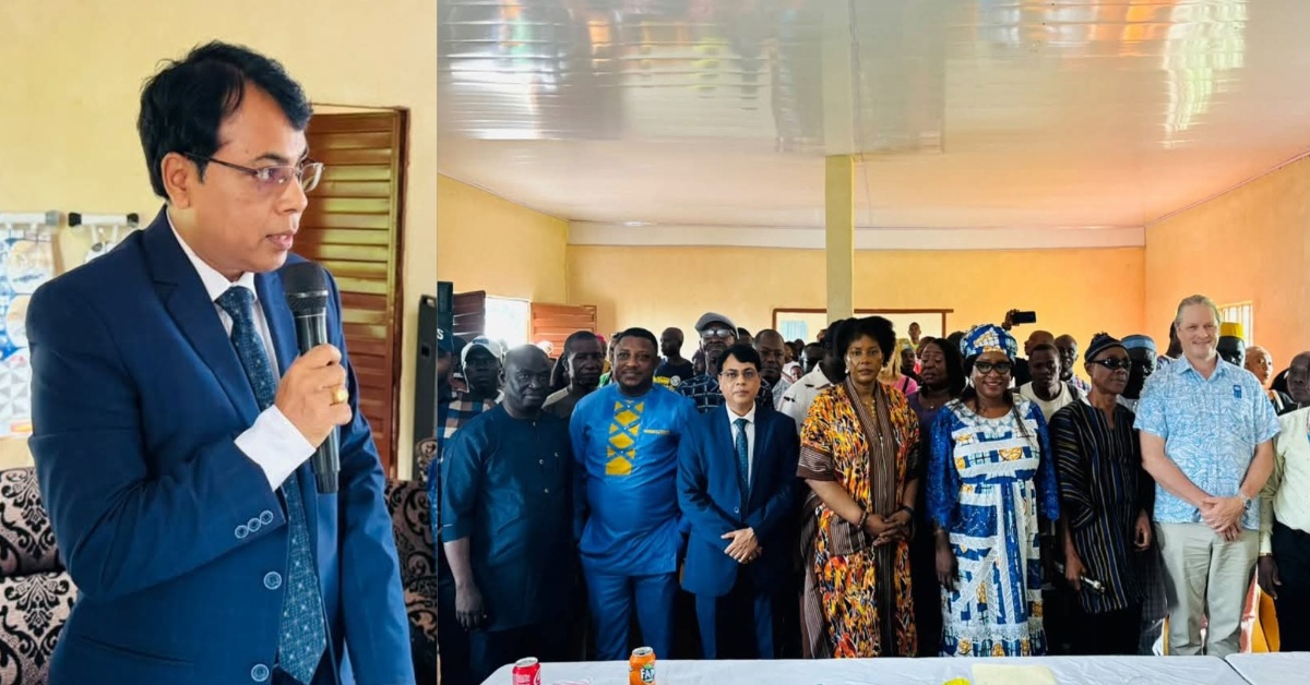 India, Sierra Leone Inaugurate Rehabilitated Skills Training Centre in Kenema