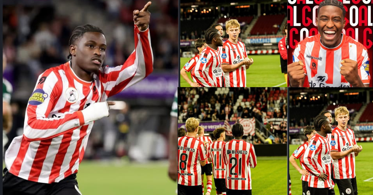 Isaac Babadi Scores Early for Sparta Rotterdam in Dutch League