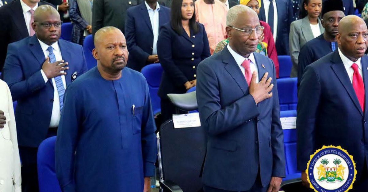 VP Juldeh Jalloh Joins Guinea’s High-Level Foreign Policy Launch In Conakry