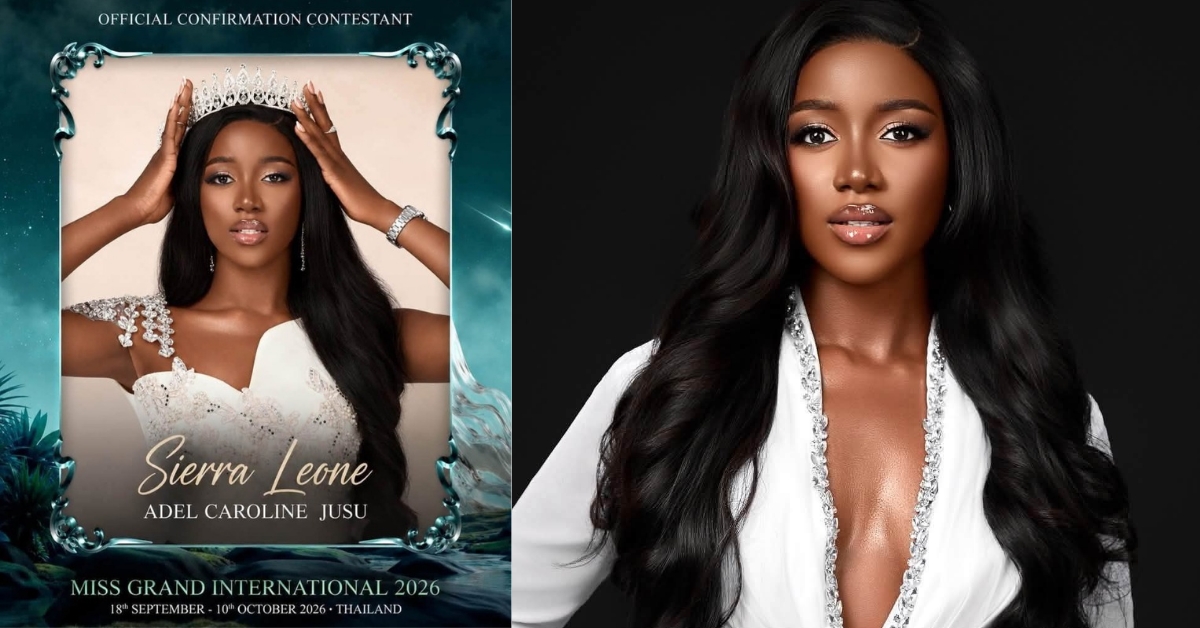 Adel Caroline Jusu Set to Represent Sierra Leone at Miss Grand International in Thailand