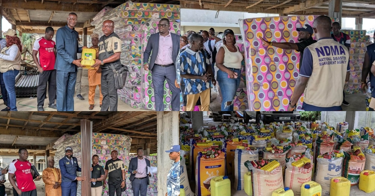 NDMA, LDS Church Provide Relief To 150 Flood-Affected Households