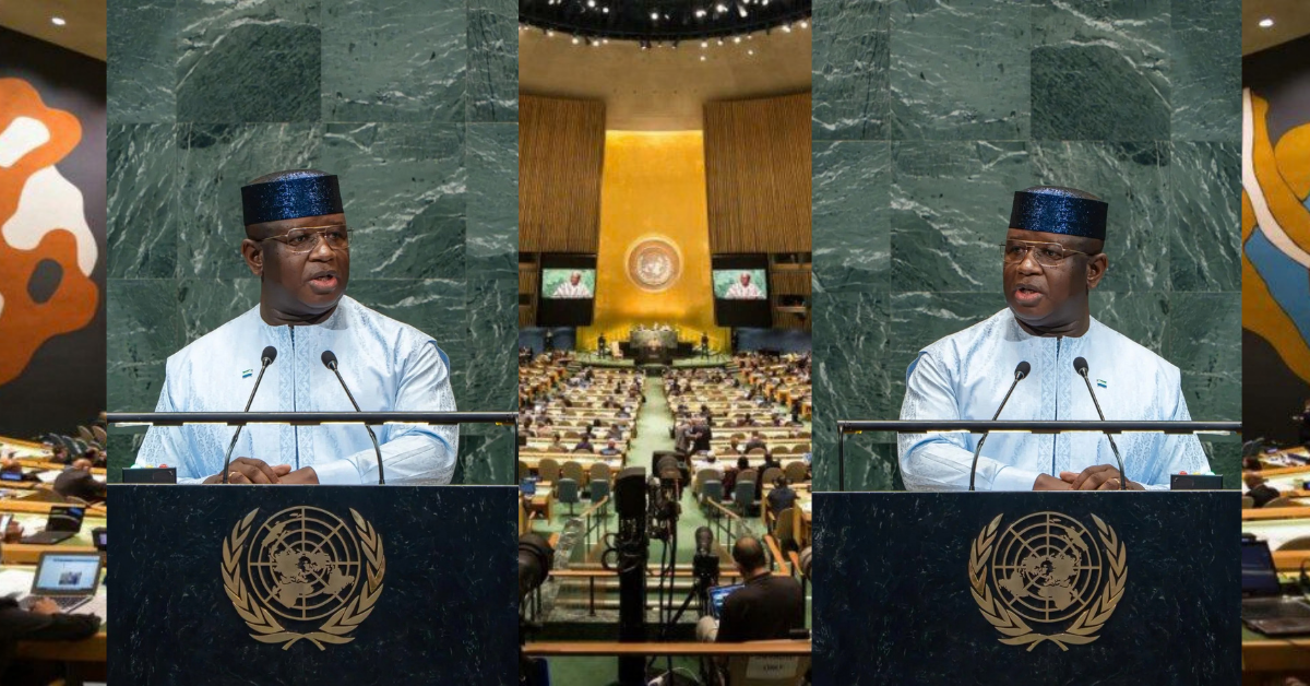 President Bio Demands Greater Voice for Developing Countries at UNGA81
